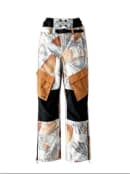 Printed snowboard pants